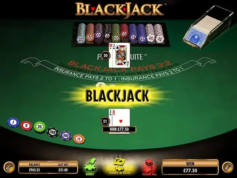 Kinh nghiệm chơi Blackjack vb777 thắng lớn cho game thủ