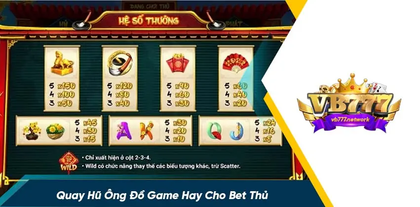 Kinh nghiệm chơi quay hũ ông đồ vb777 thắng lớn